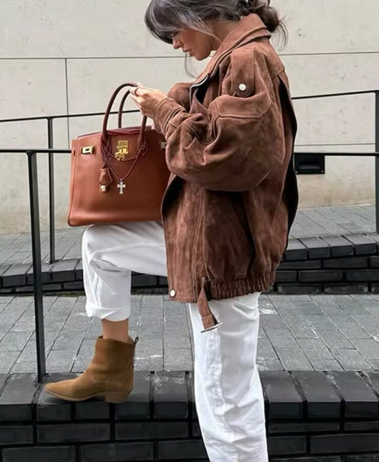 Wildleder Jacke