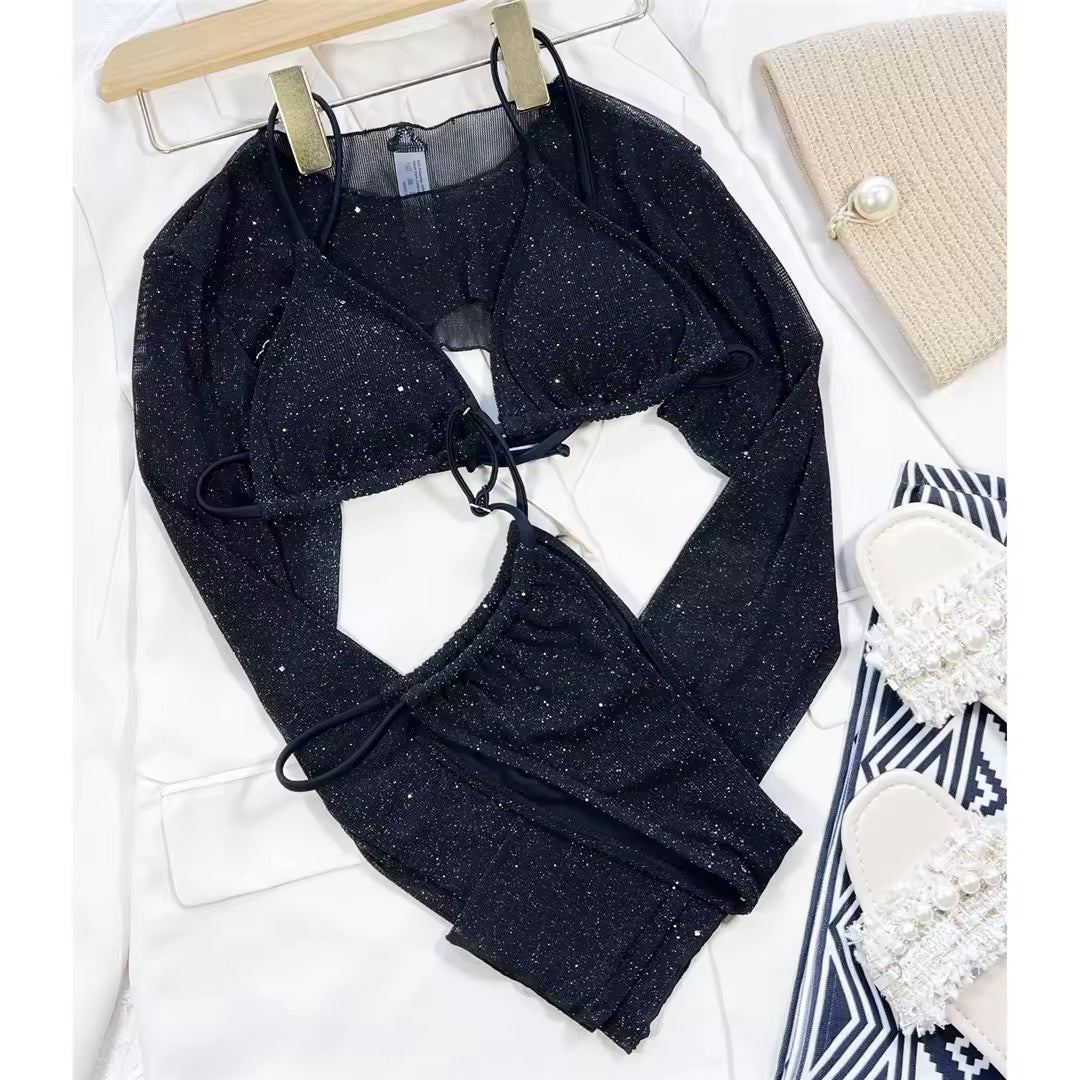 Bling 3-teiliges Bikini-Set