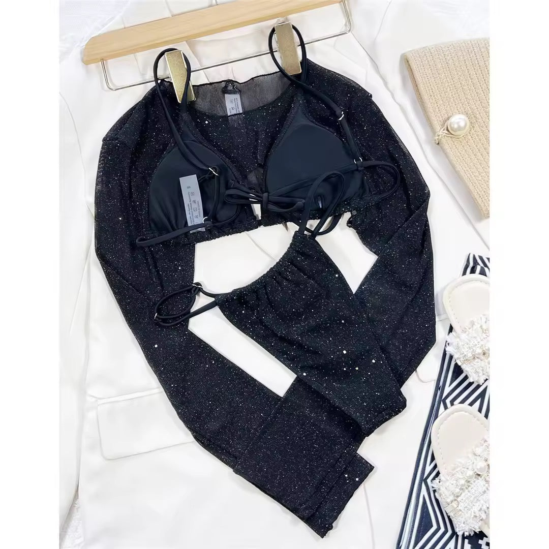 Bling 3-teiliges Bikini-Set