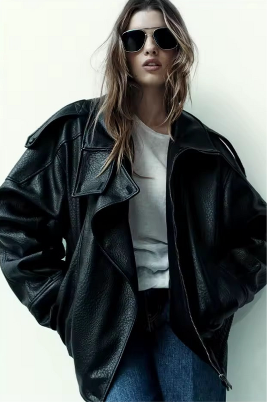 Lederjacke