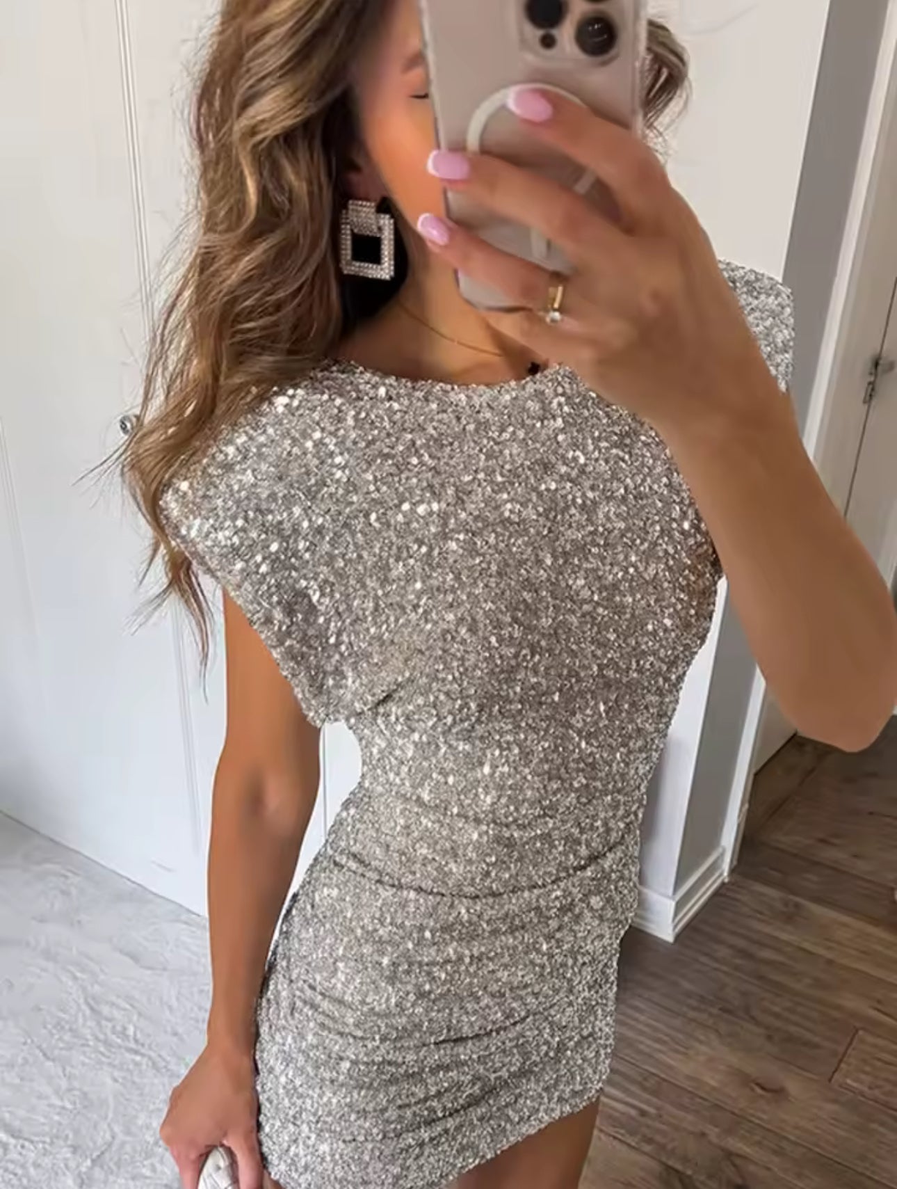 Patchwork Mini Kleid