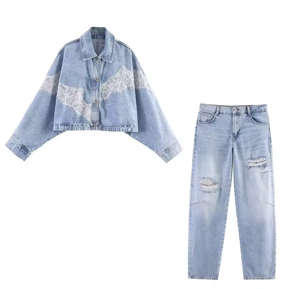 2-Teiler Denim