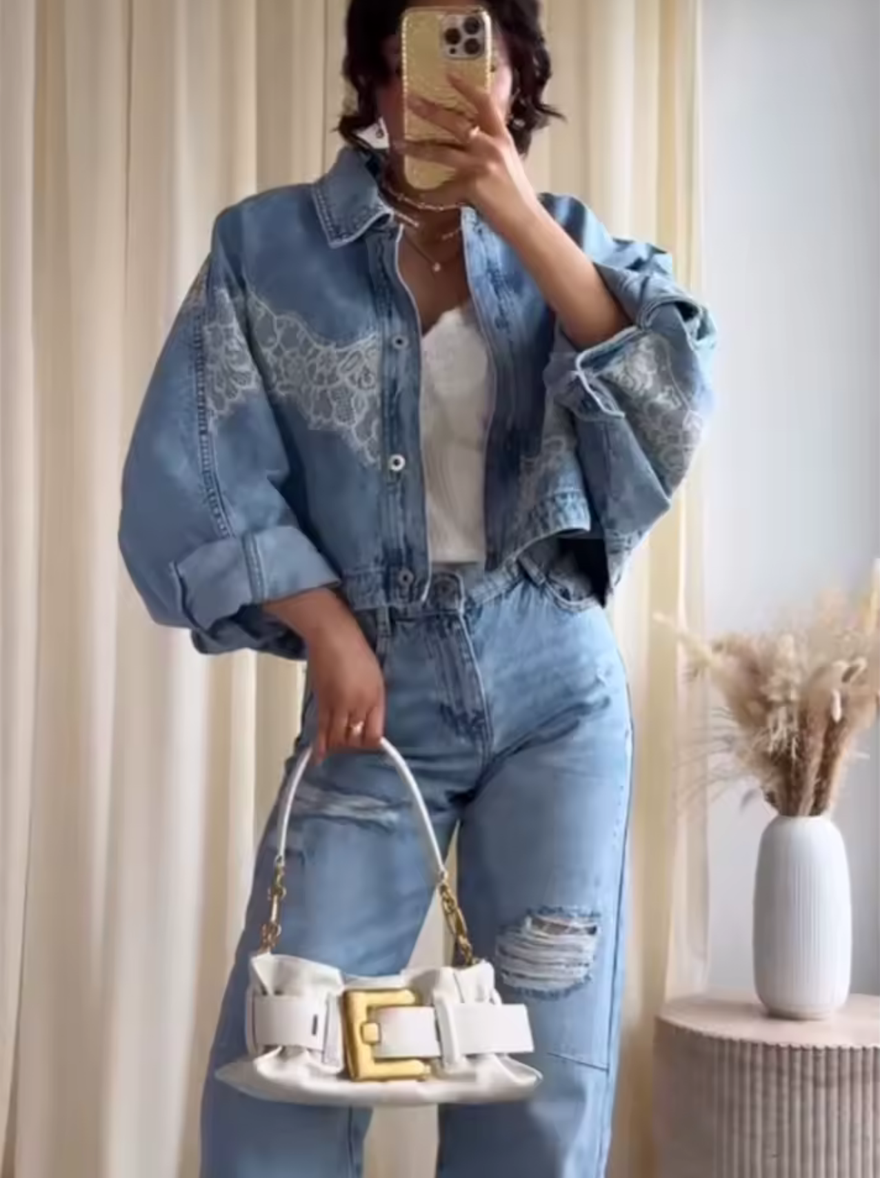 2-Teiler Denim
