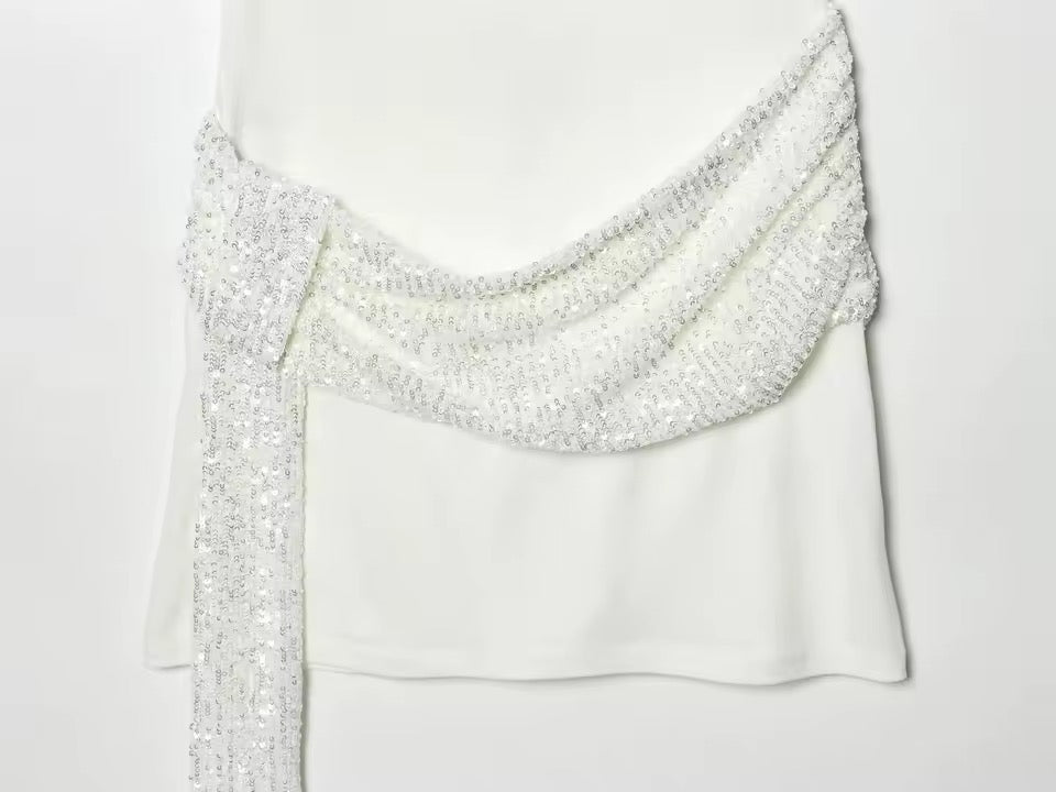 Pailletten Minikleid