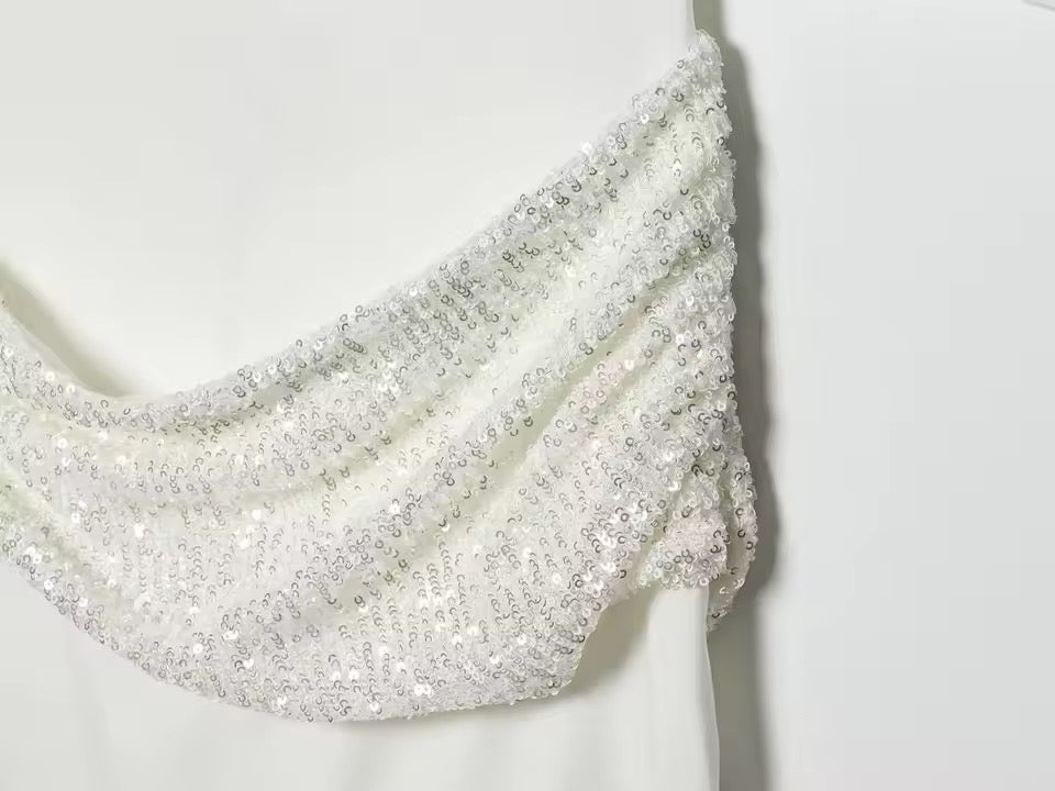 Pailletten Minikleid
