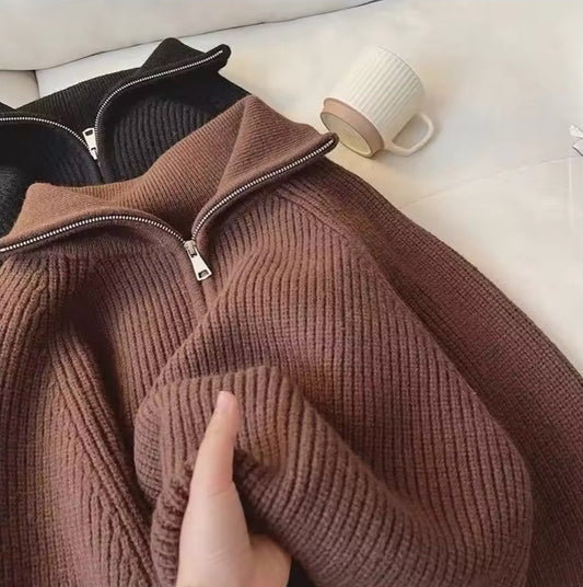 Pullover mit Revers