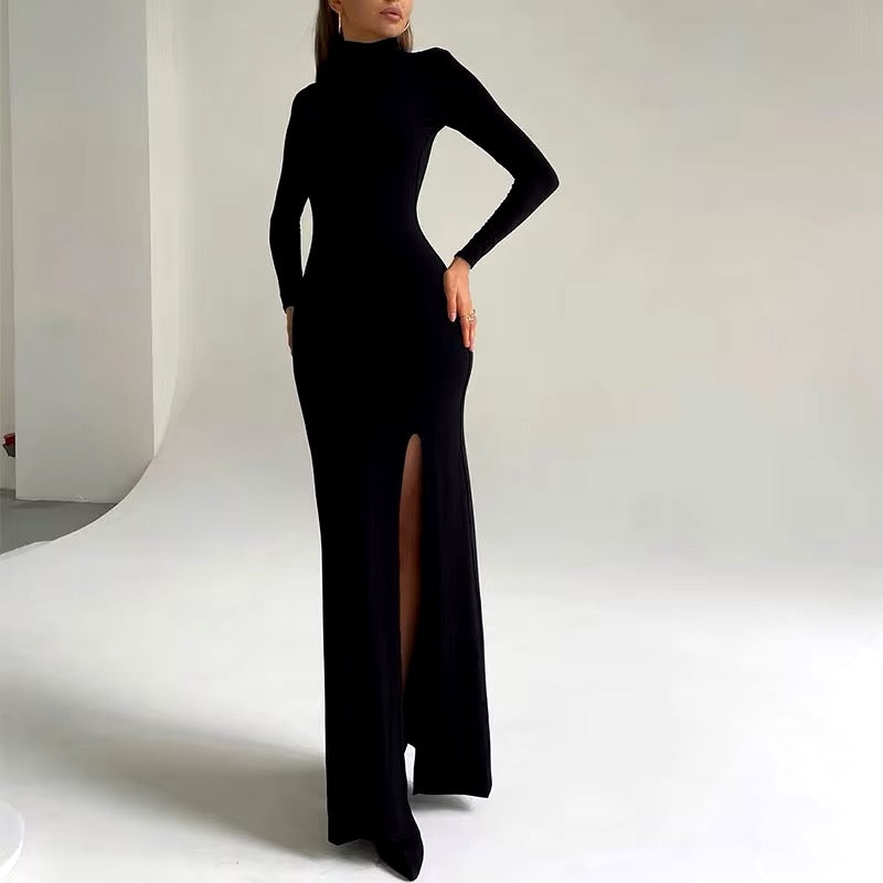 Split Maxi kleid Streetwear