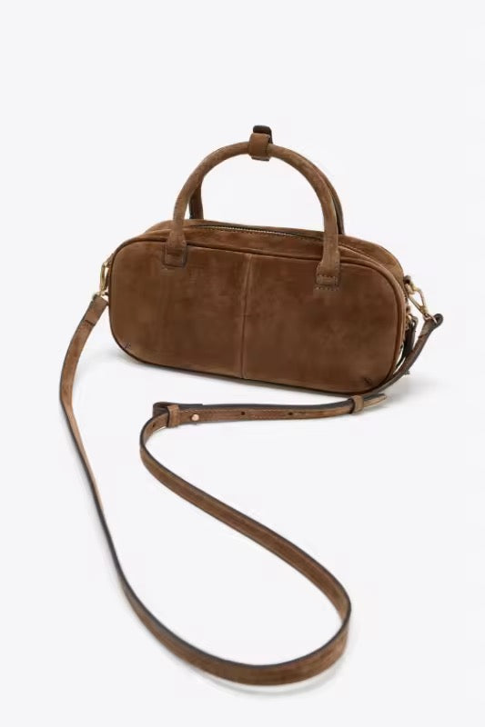 Mini-Wildledertasche