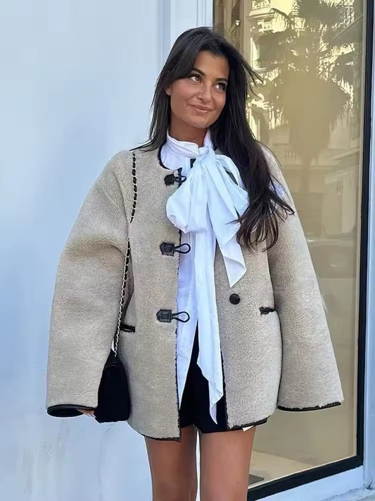 Kunstwolle Jacke