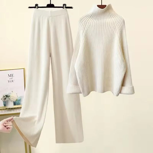 Strickpullover & Schlaghosen