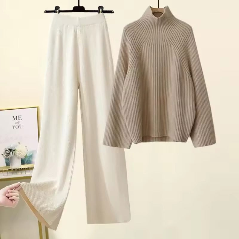 Strickpullover & Schlaghosen