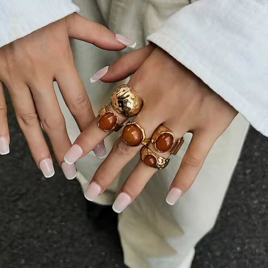 5-teiliges Ring-Set