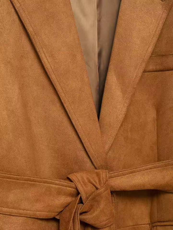 Wildleder-Blazer