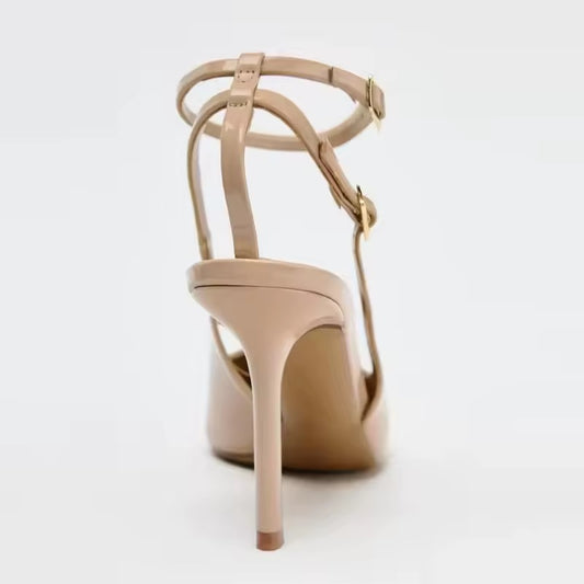 Leder Stiletto