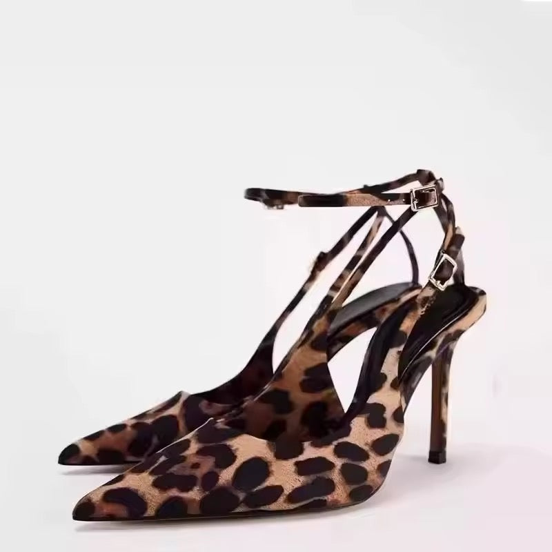 Leder Stiletto