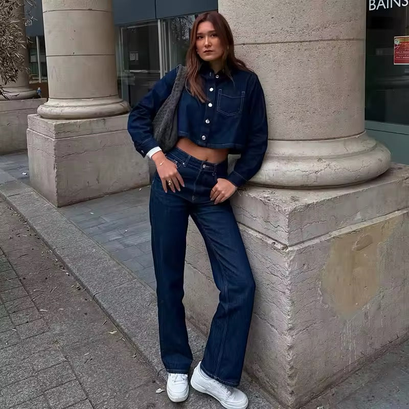 Denim 2-Teiliges Set