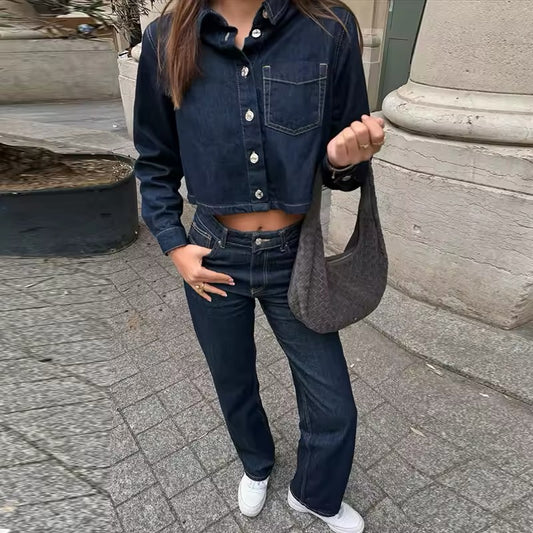 Denim 2-Teiliges Set