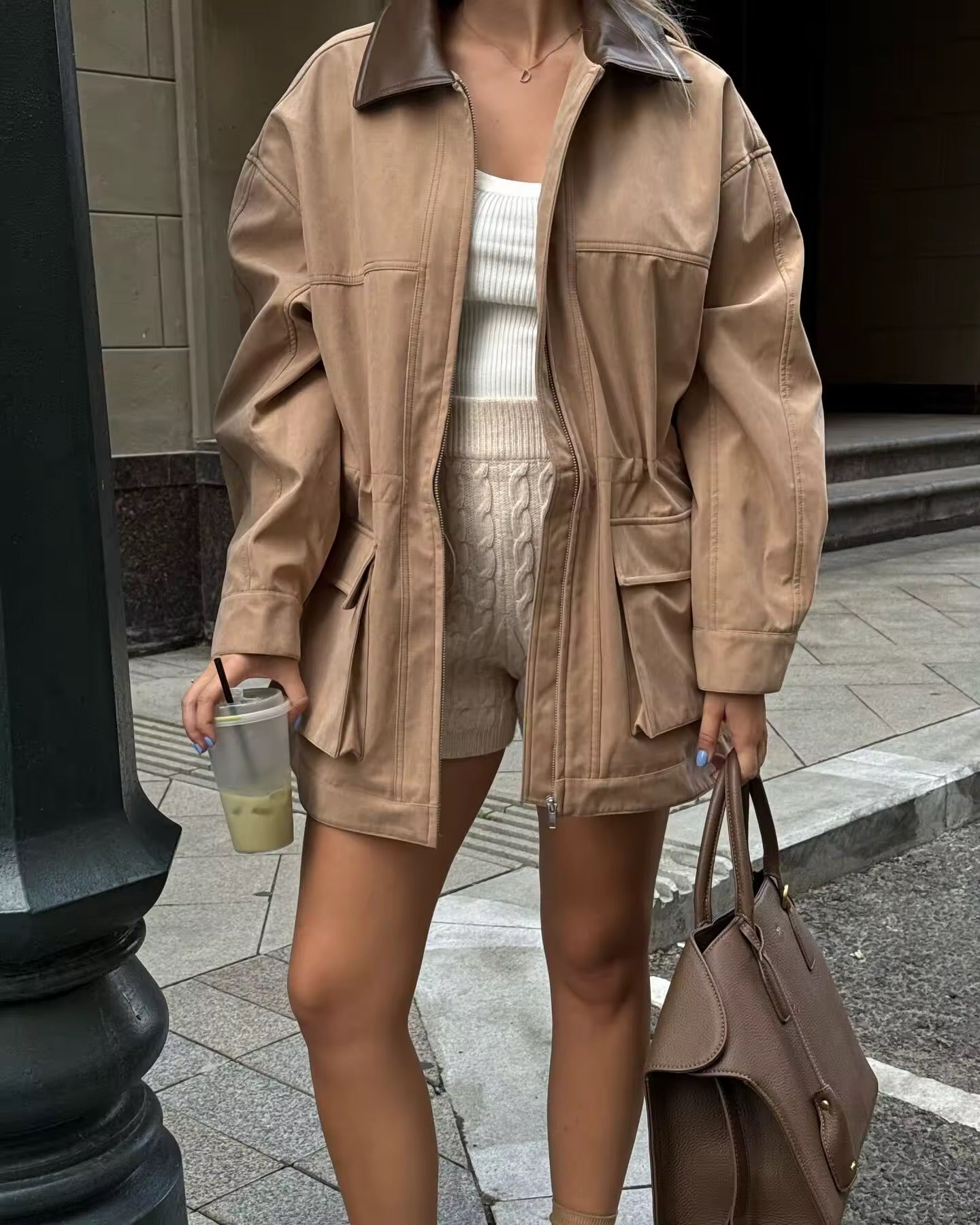 Wildleder-Look