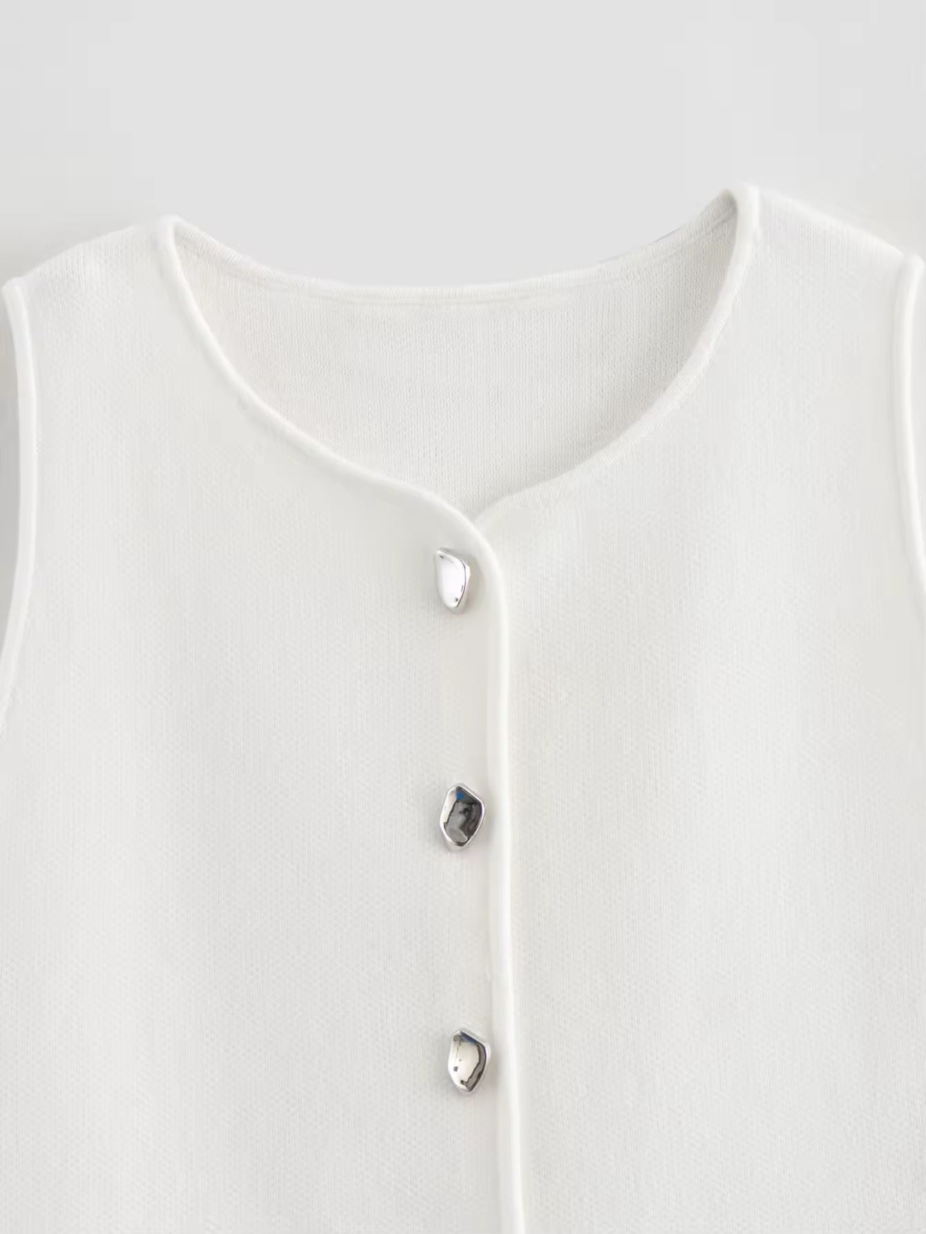 Strick-Crop-Top
