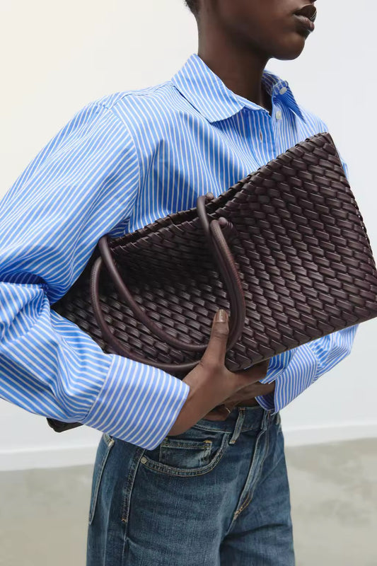 Lederhandtasche