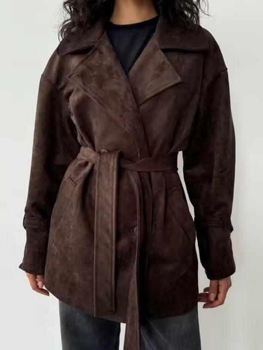 Wildlederjacke