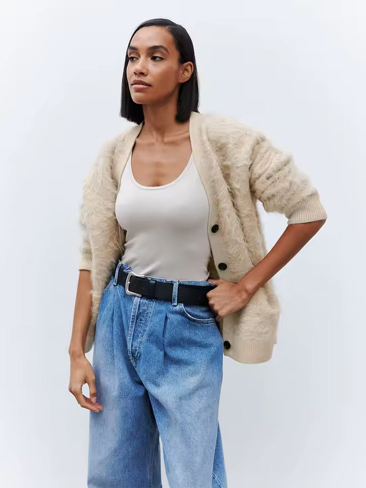 Pullover Strickjacke