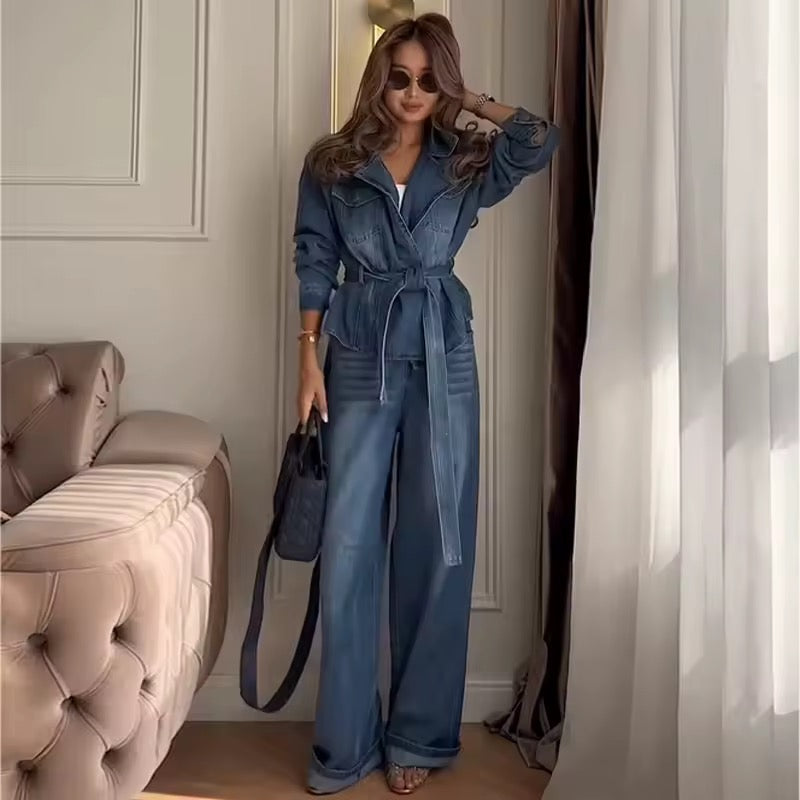 Denim Zweiteiler