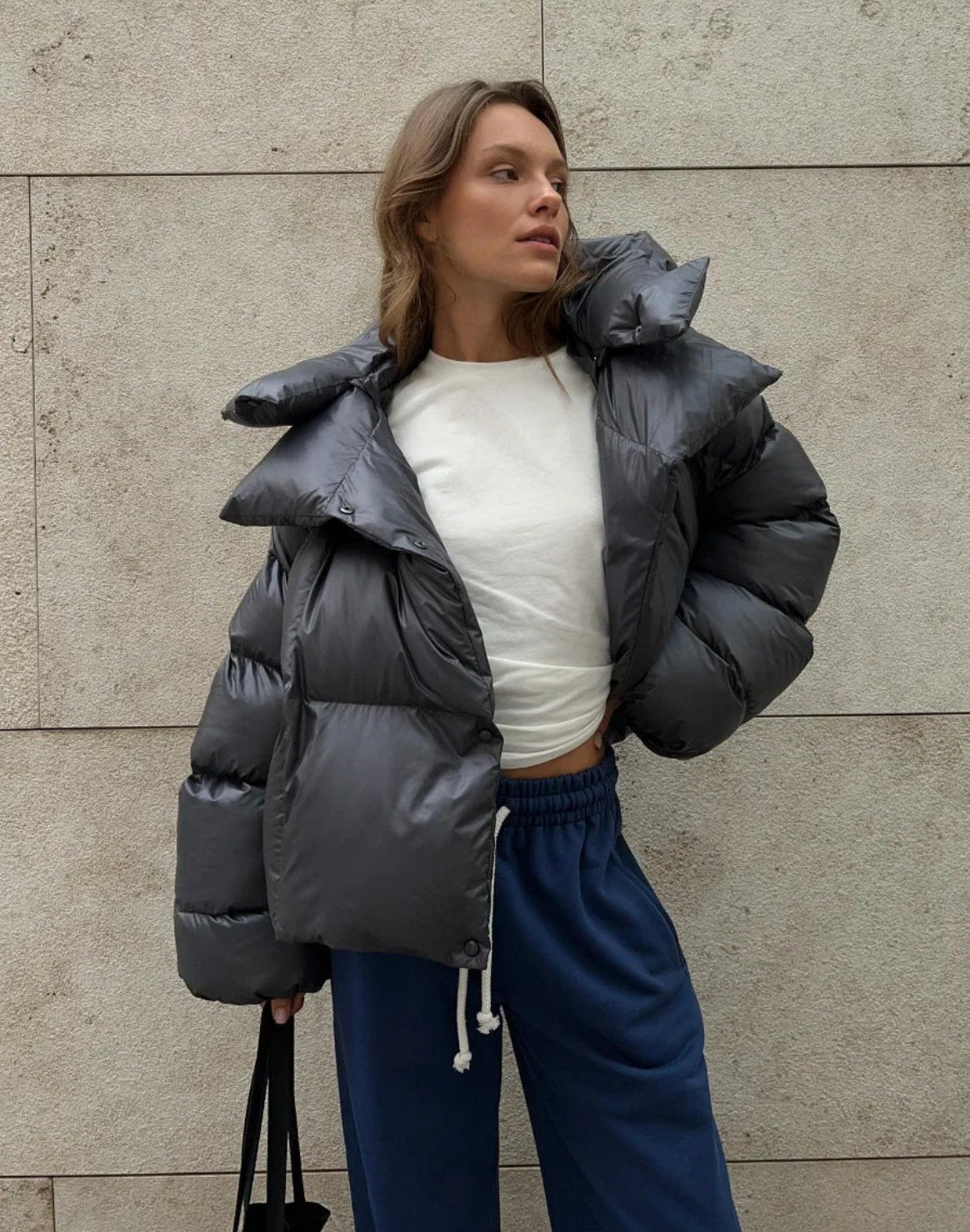 Damen Parka mit Kapuze