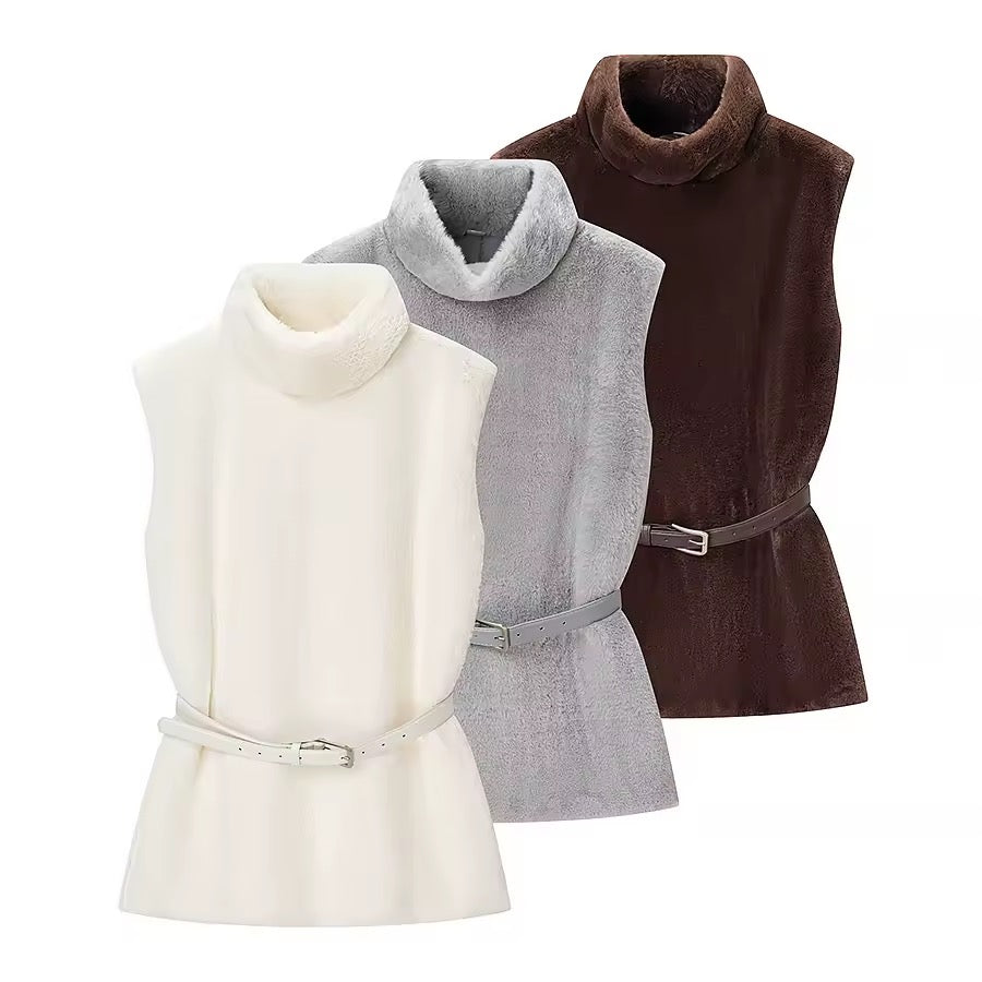 Faux-Pelz Weste
