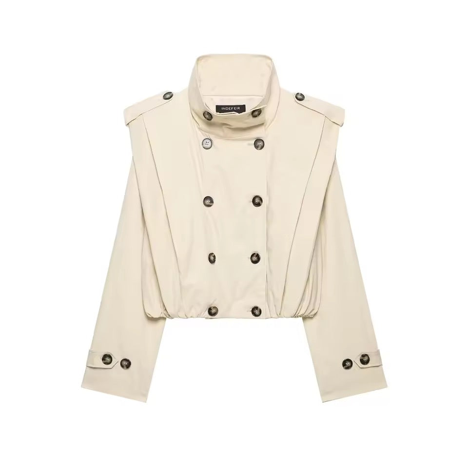 Kurz-Trenchcoat