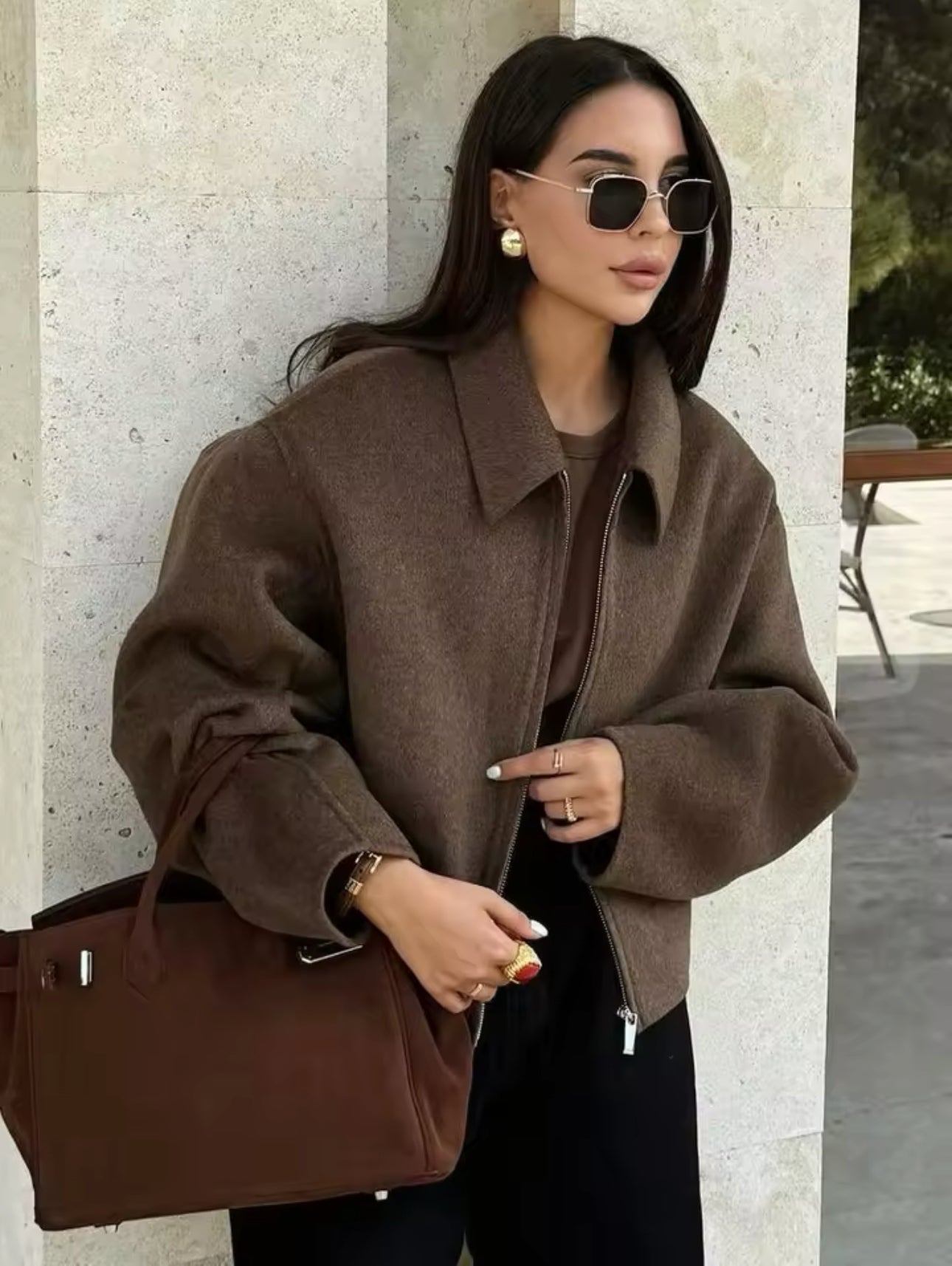 Kurze Jacke
