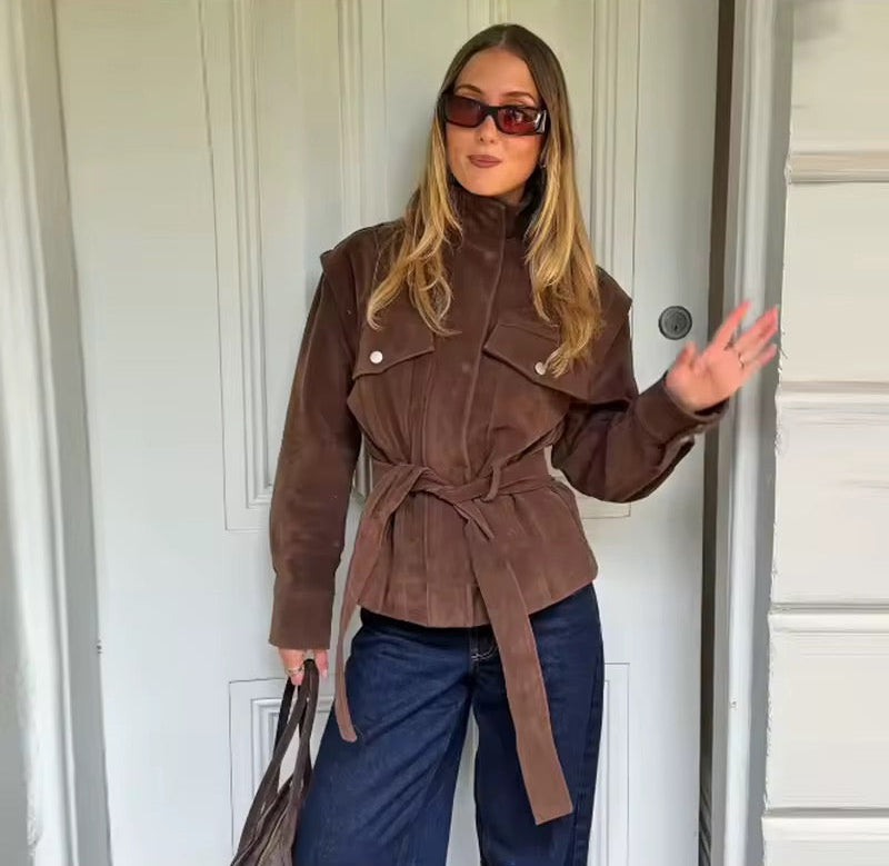 Wildleder-Look