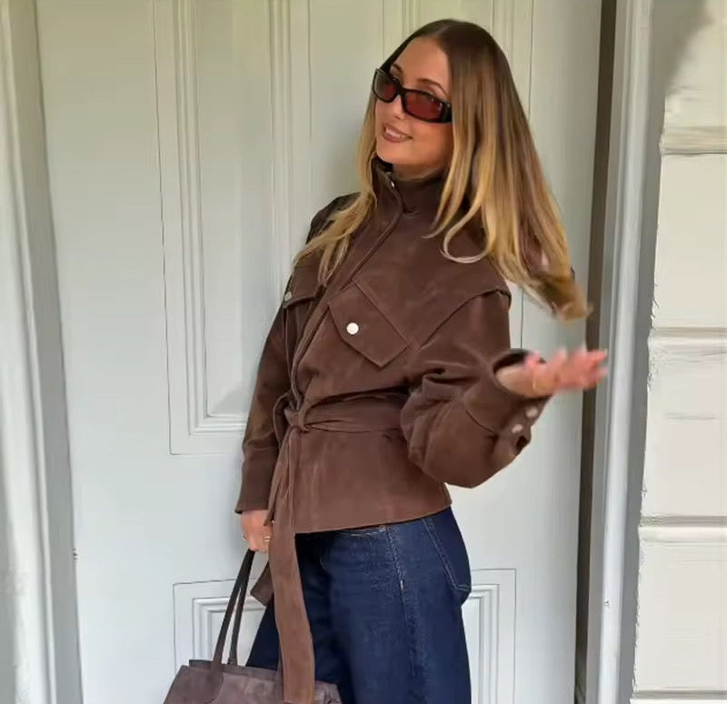 Wildleder-Look