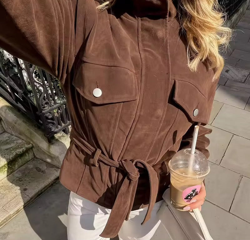 Wildleder-Look