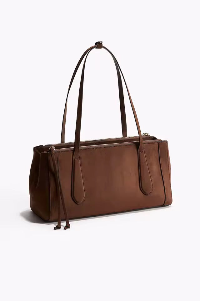 Handtasche aus Wildleder
