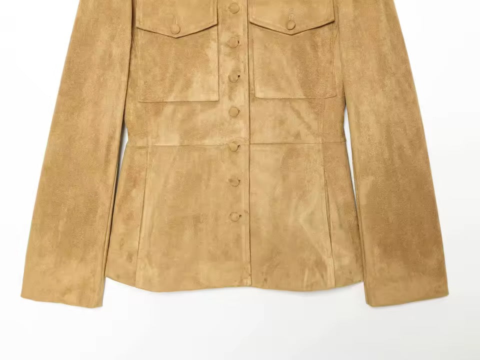 Wildlederjacke