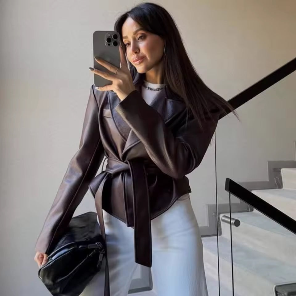 Biker-Lederjacke