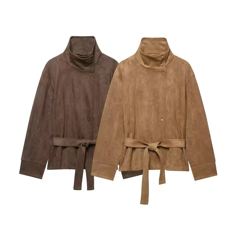 Kunstwildlederjacke