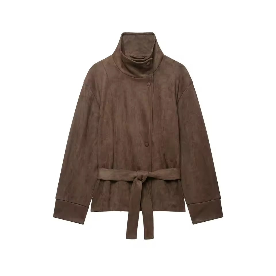 Kunstwildlederjacke