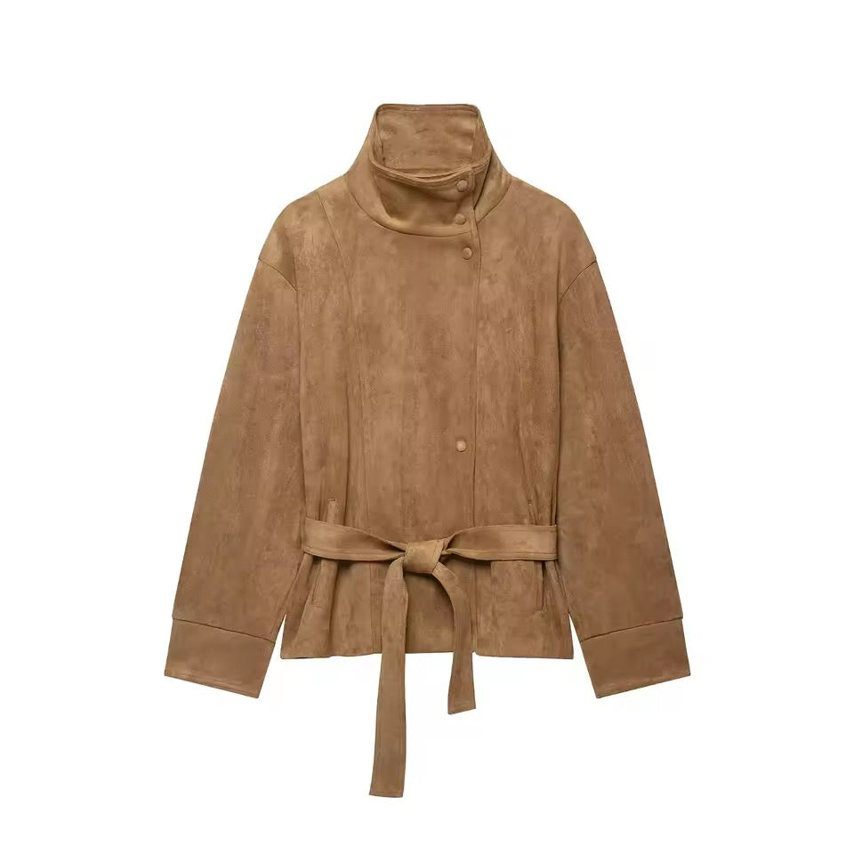 Kunstwildlederjacke