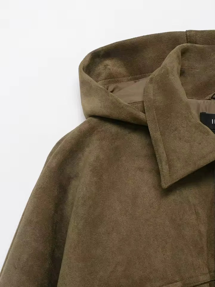 Wildleder Bomberjacke