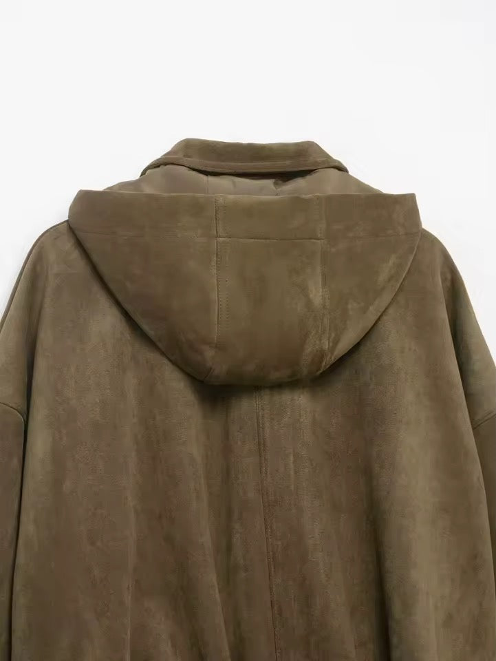 Wildleder Bomberjacke