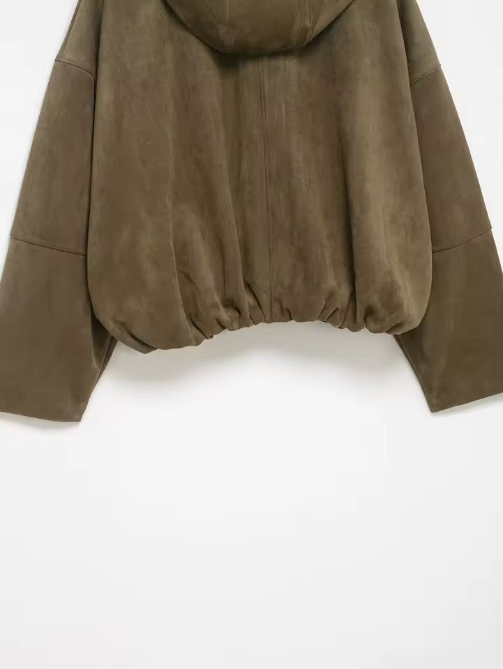 Wildleder Bomberjacke