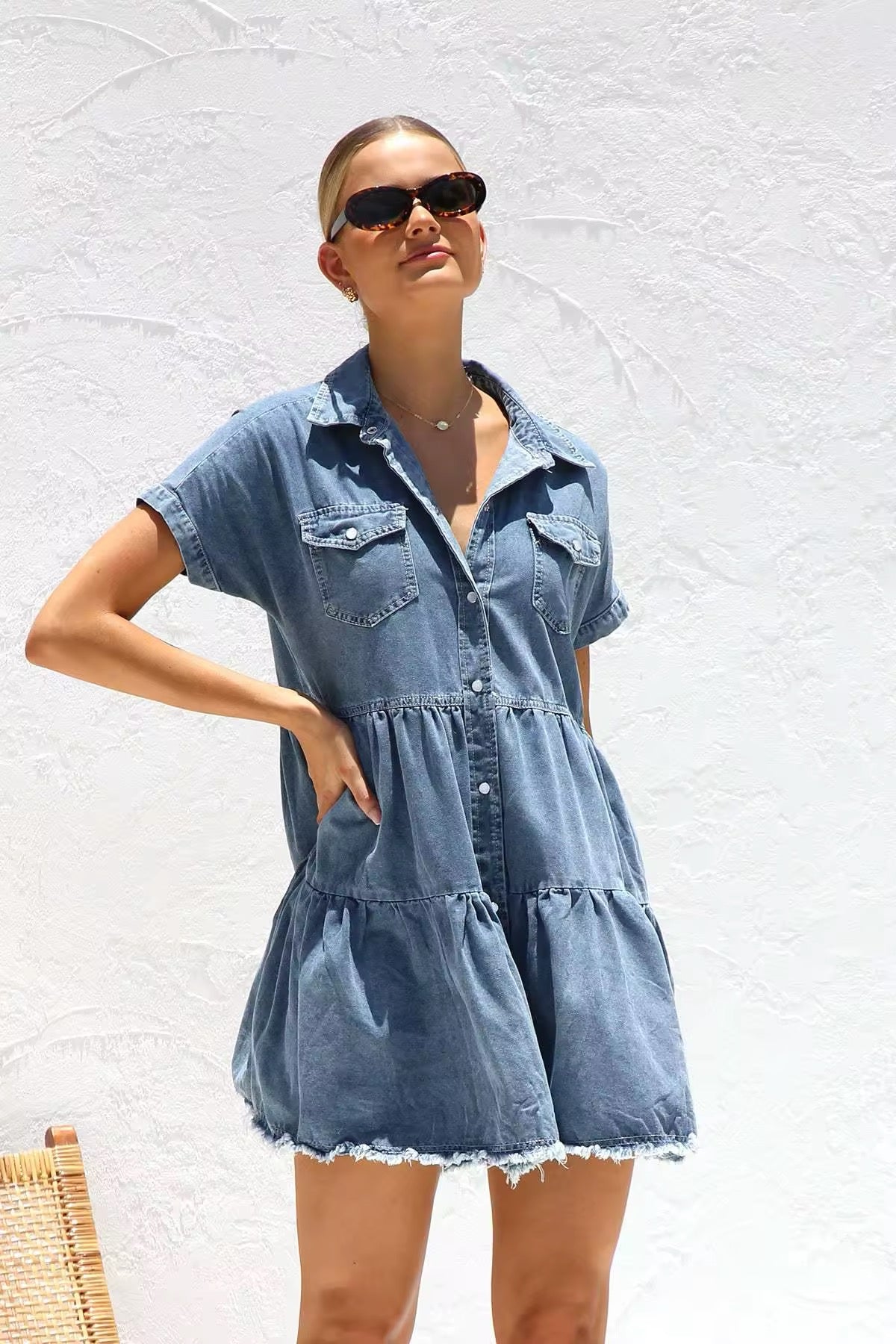 Denim Kleid
