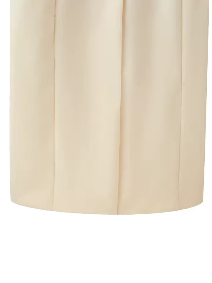 Wollmantel mit Gürtel