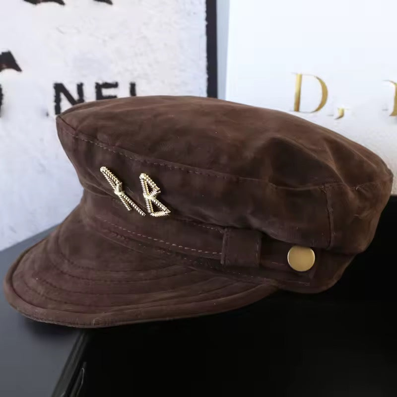 Wildleder Military Cap