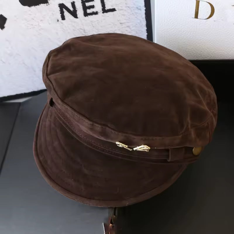 Wildleder Military Cap