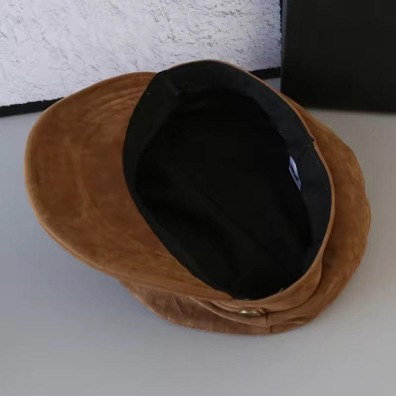 Wildleder Military Cap