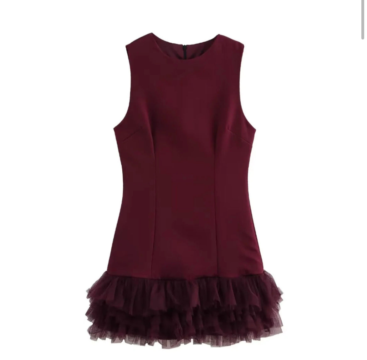 Plissee Mini-Kleid