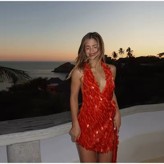 Paillettenkleid